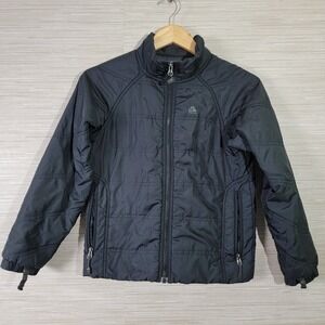 Nike ACG‎ Kids Medium Thermal Layer 2 Black Insulated Jacket Zip Pockets